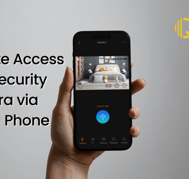 Remote Access Your Security Camera via Smart Phone